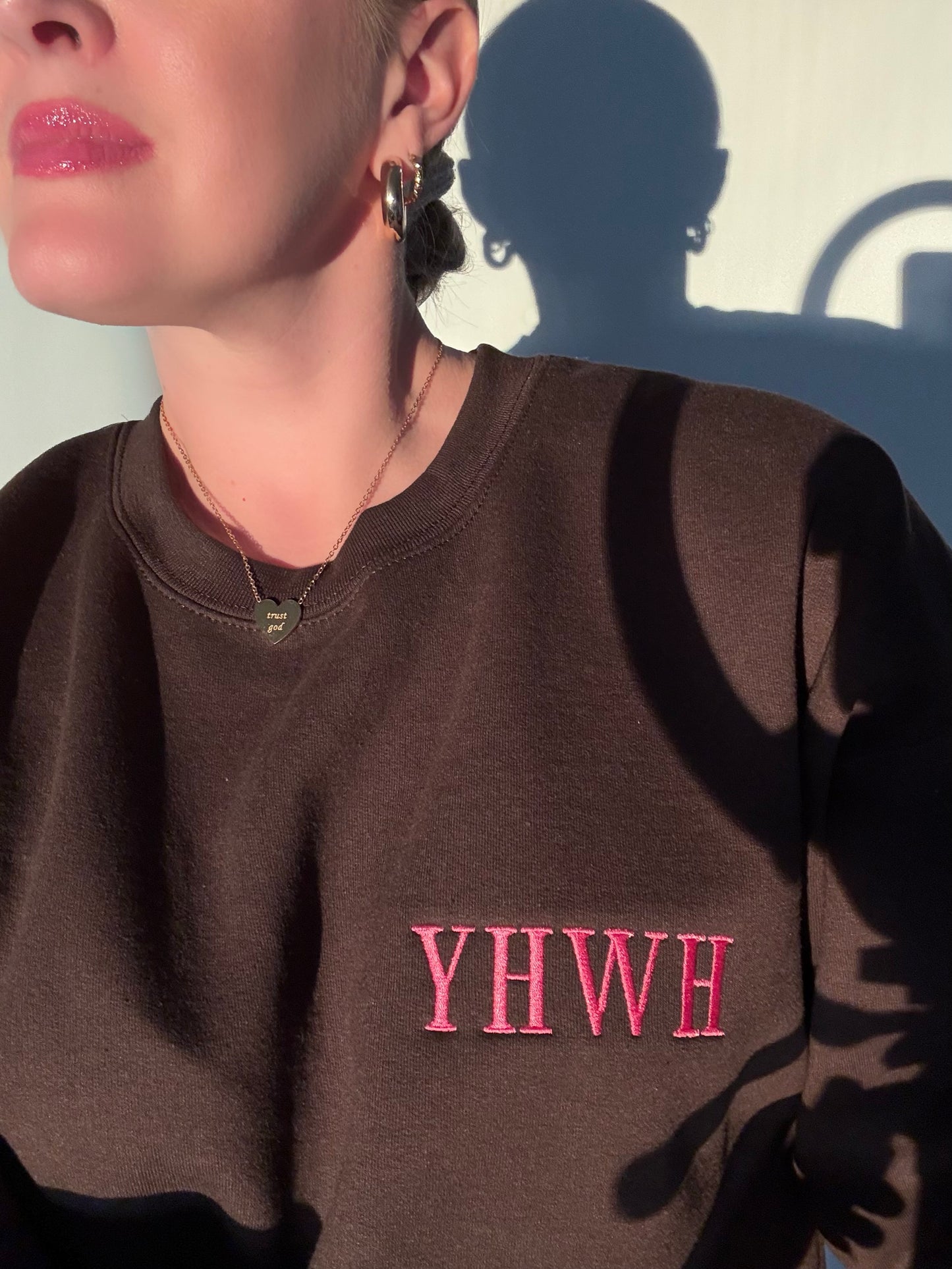Embroidered Yahweh Sweatshirt