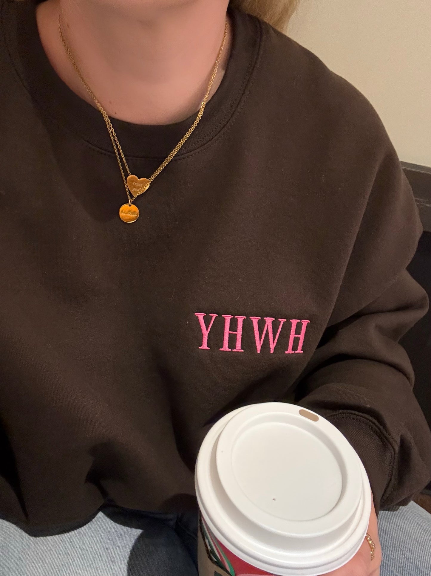 Embroidered Yahweh Sweatshirt