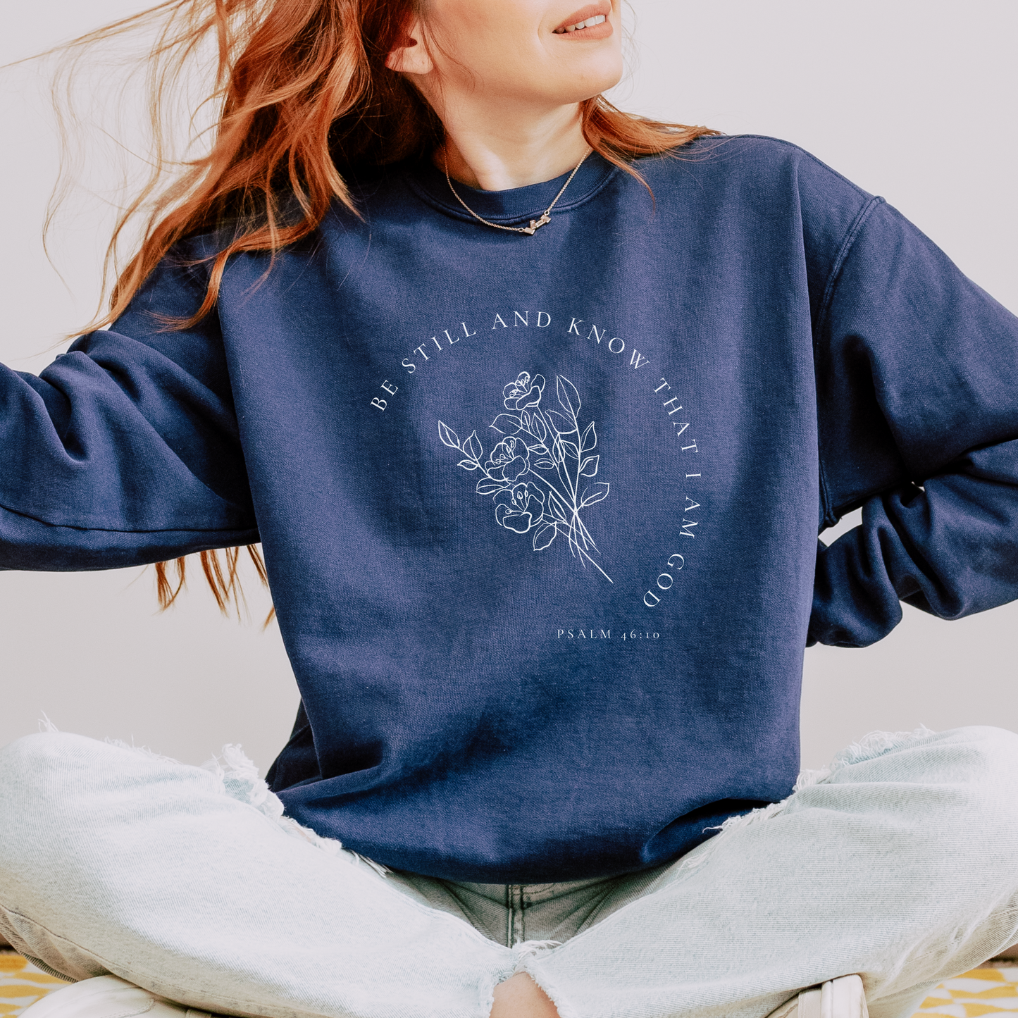 Be Still Comfort Colors Crewneck