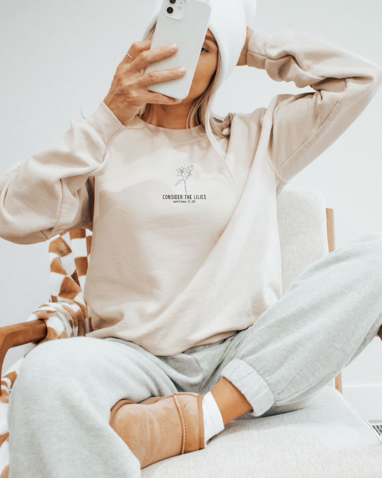 Consider The Lilies Sweatshirt