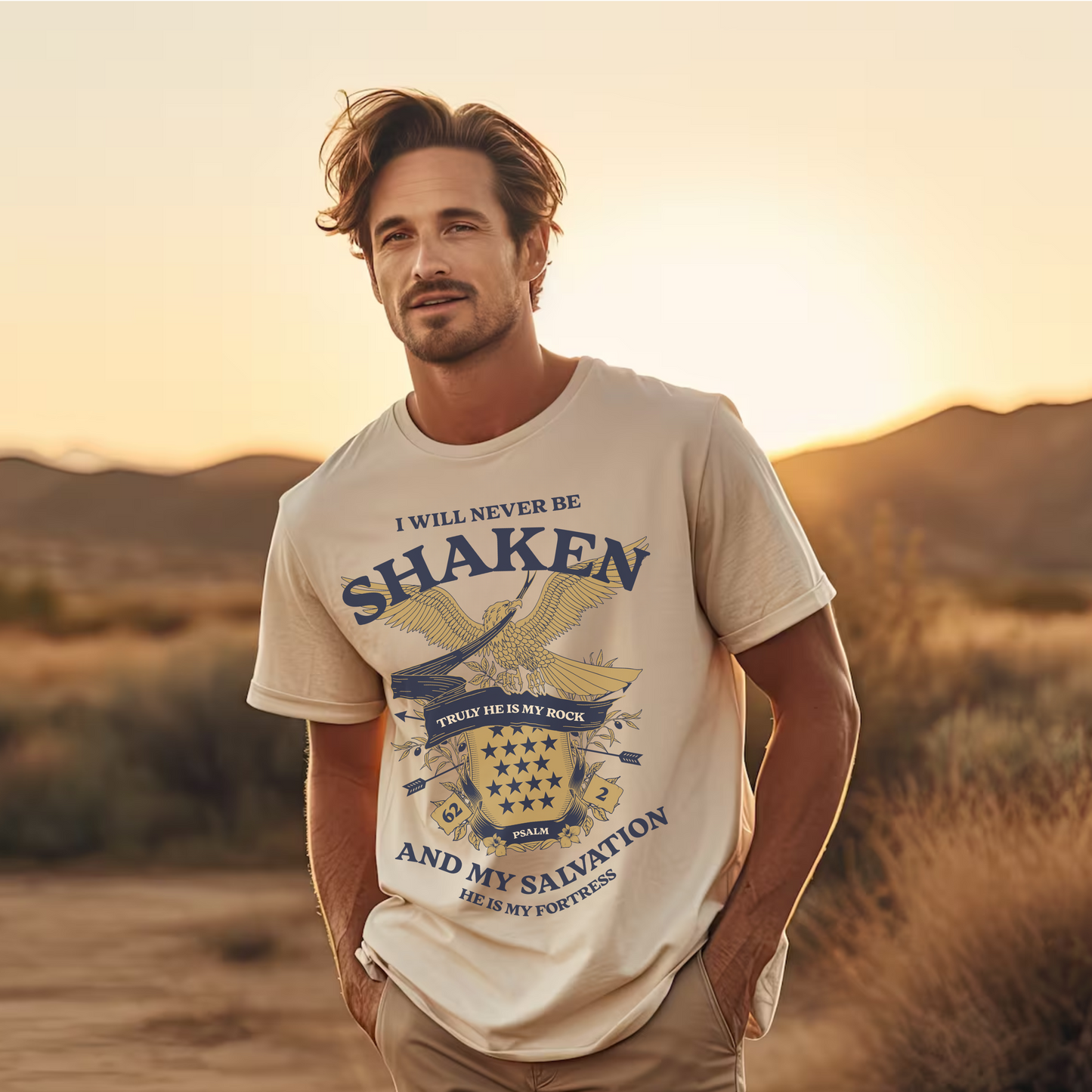 I Will Never Be Shaken Tee