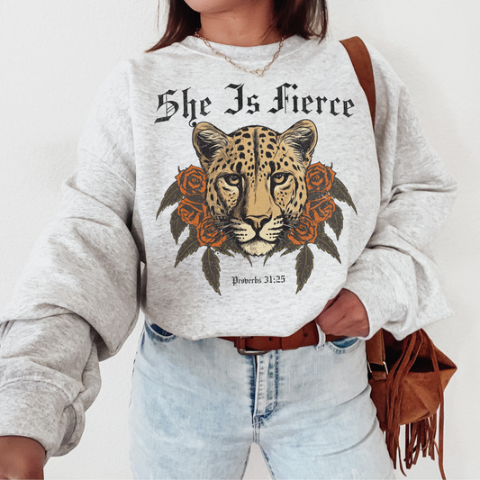 She Is Fierce Sweatshirt