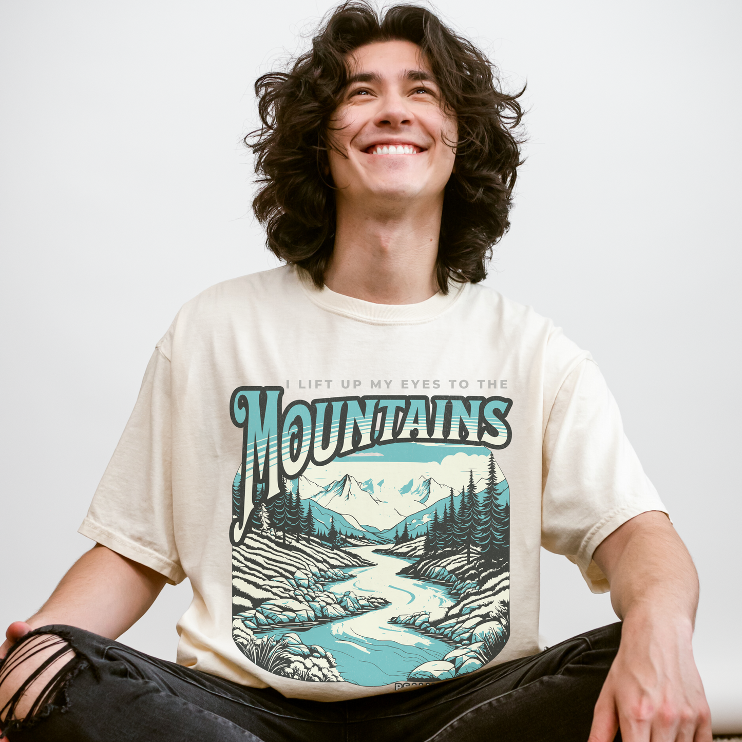 I Lift Up My Eyes To The Mountains Tee