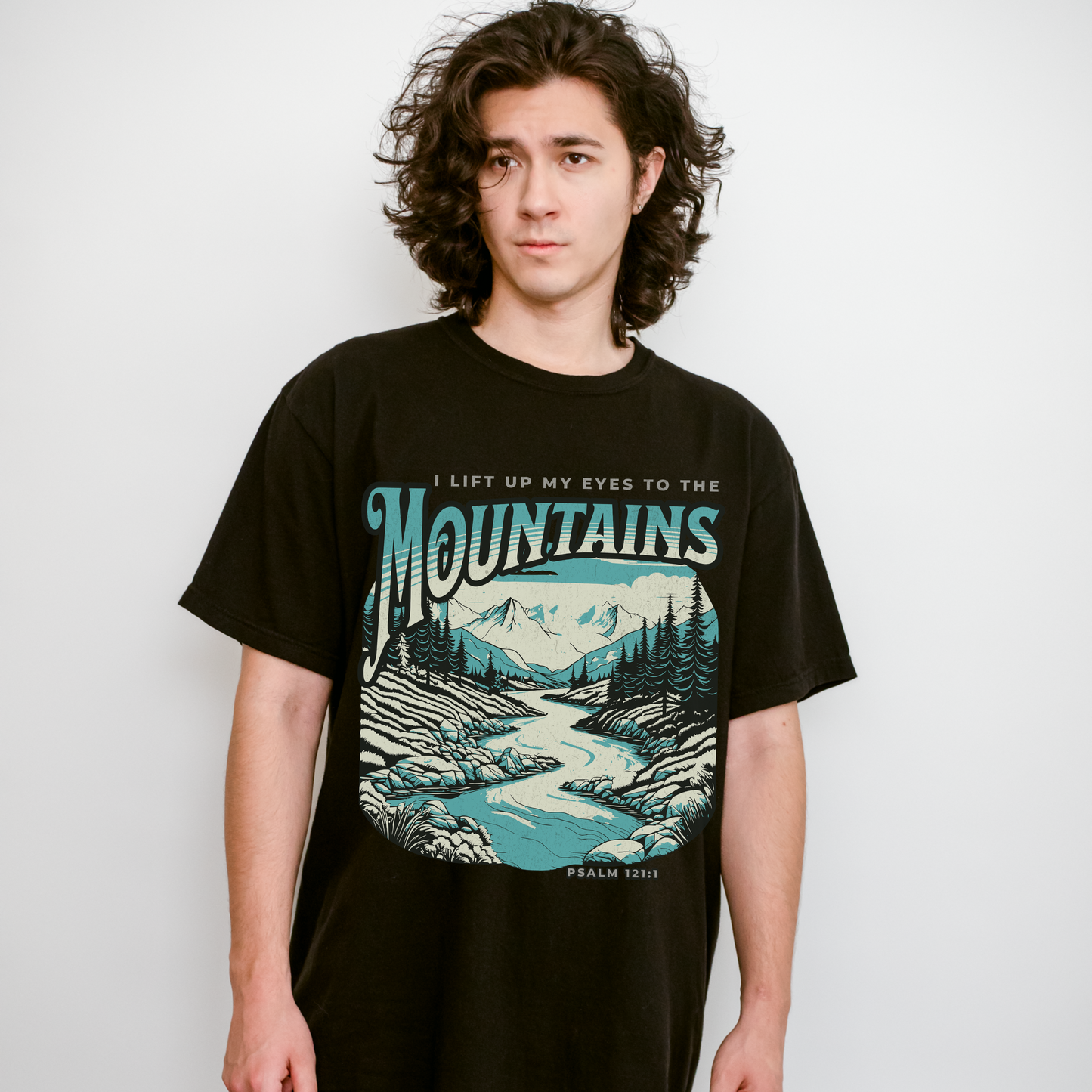 I Lift Up My Eyes To The Mountains Tee