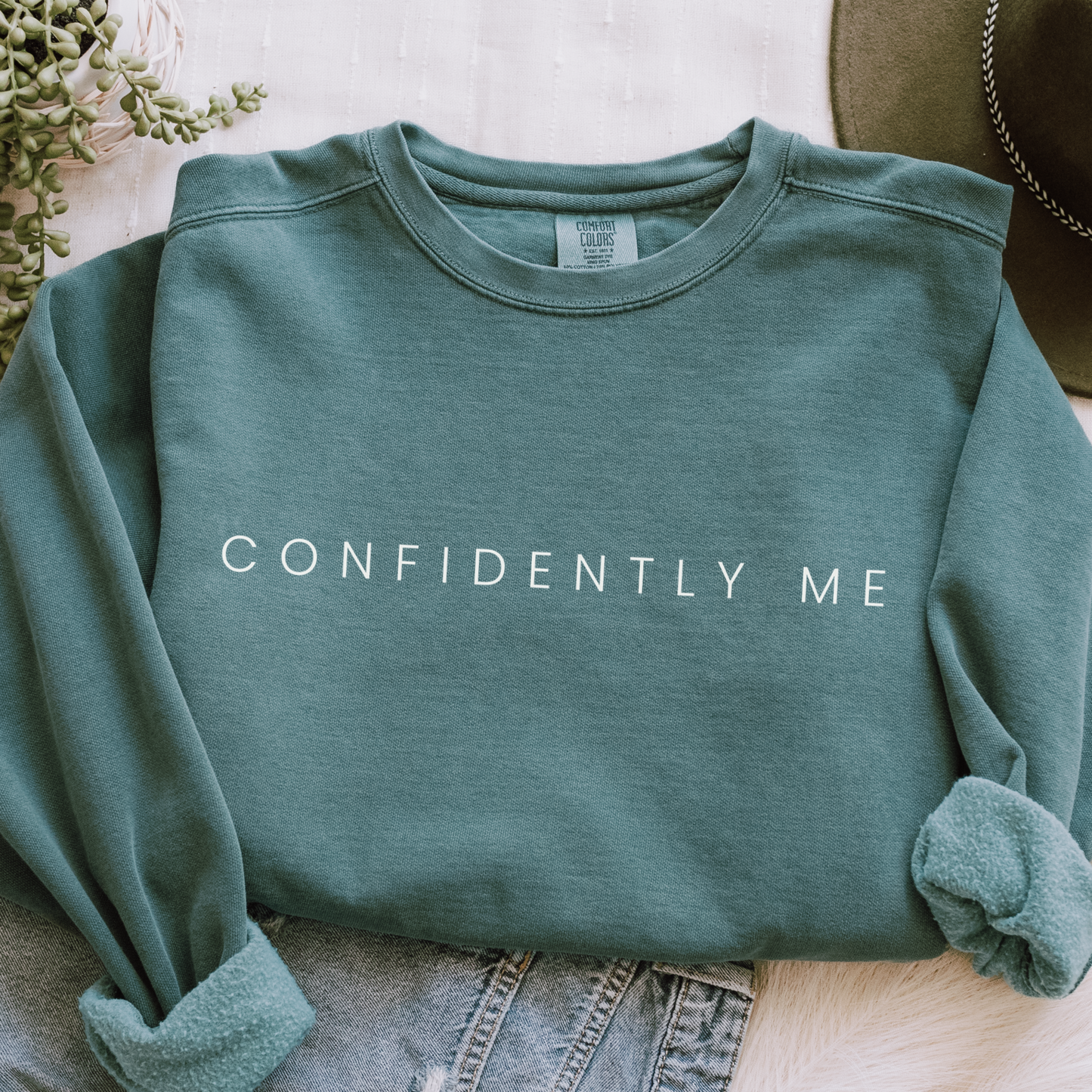 I Am Who I Am Comfort Colors Crewneck