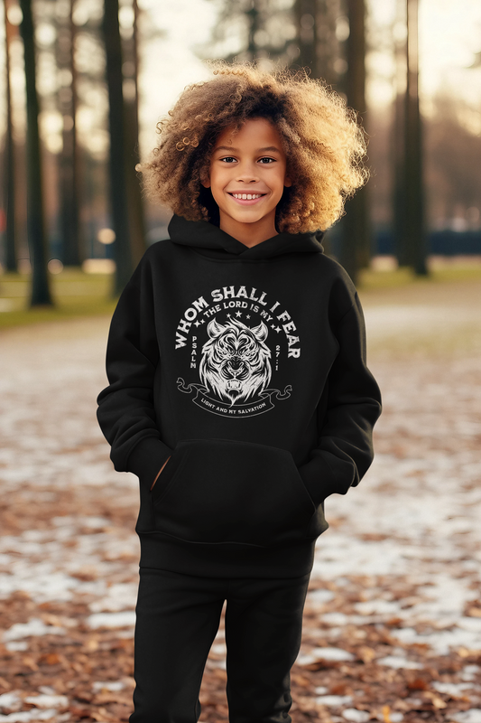 Whom Shall I Fear Kids Hoodie