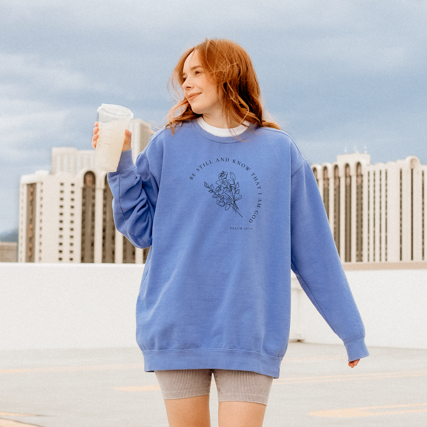 Be Still Comfort Colors Crewneck