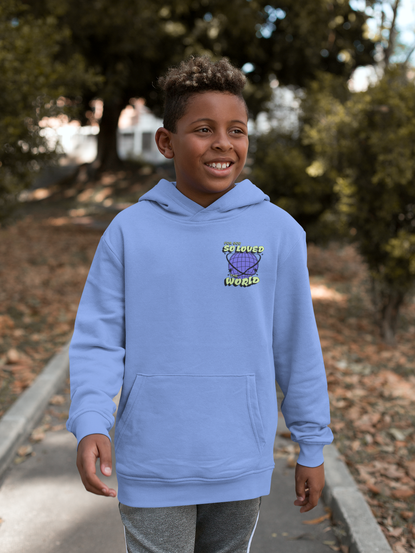 For God So Loved The World Kids Hoodie