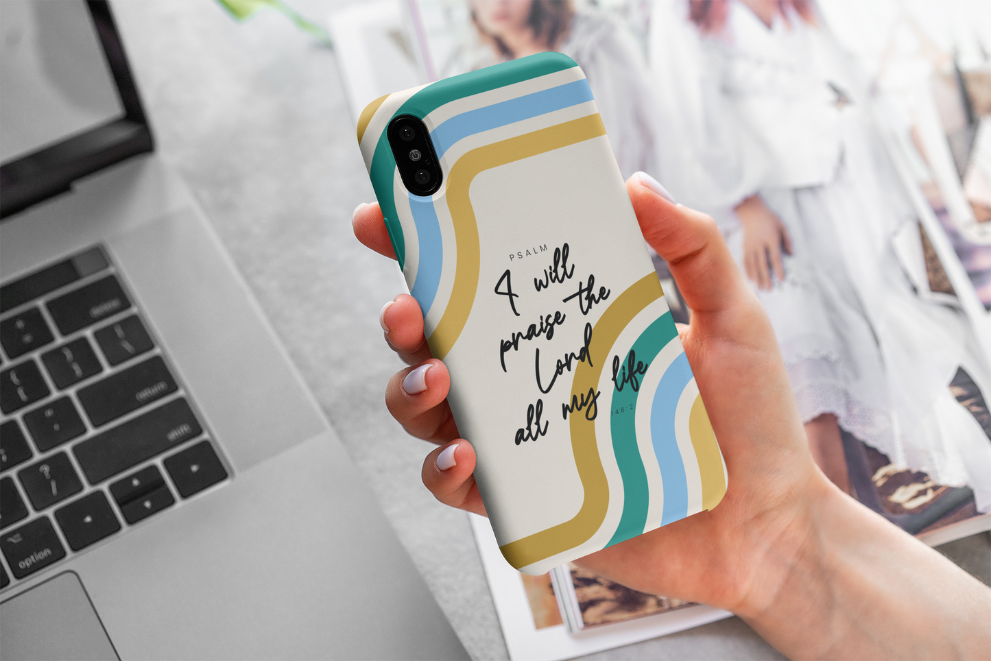 I Will Praise The Lord All My Life Phone Case