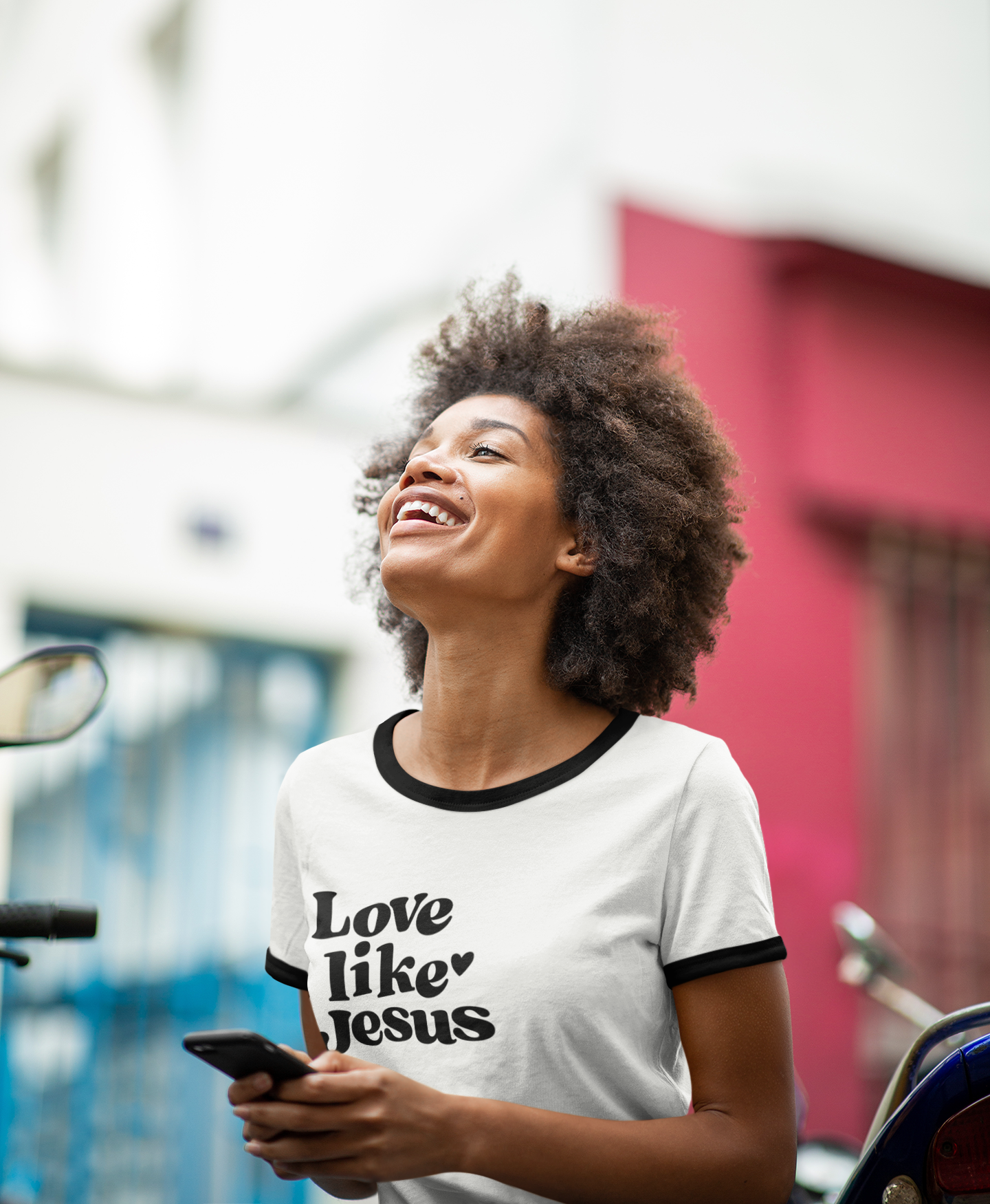 Love Like Jesus Retro Tee