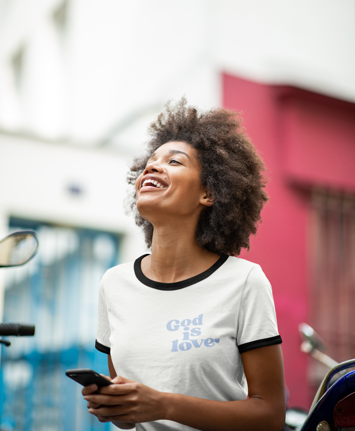 God Is Love Retro Tee