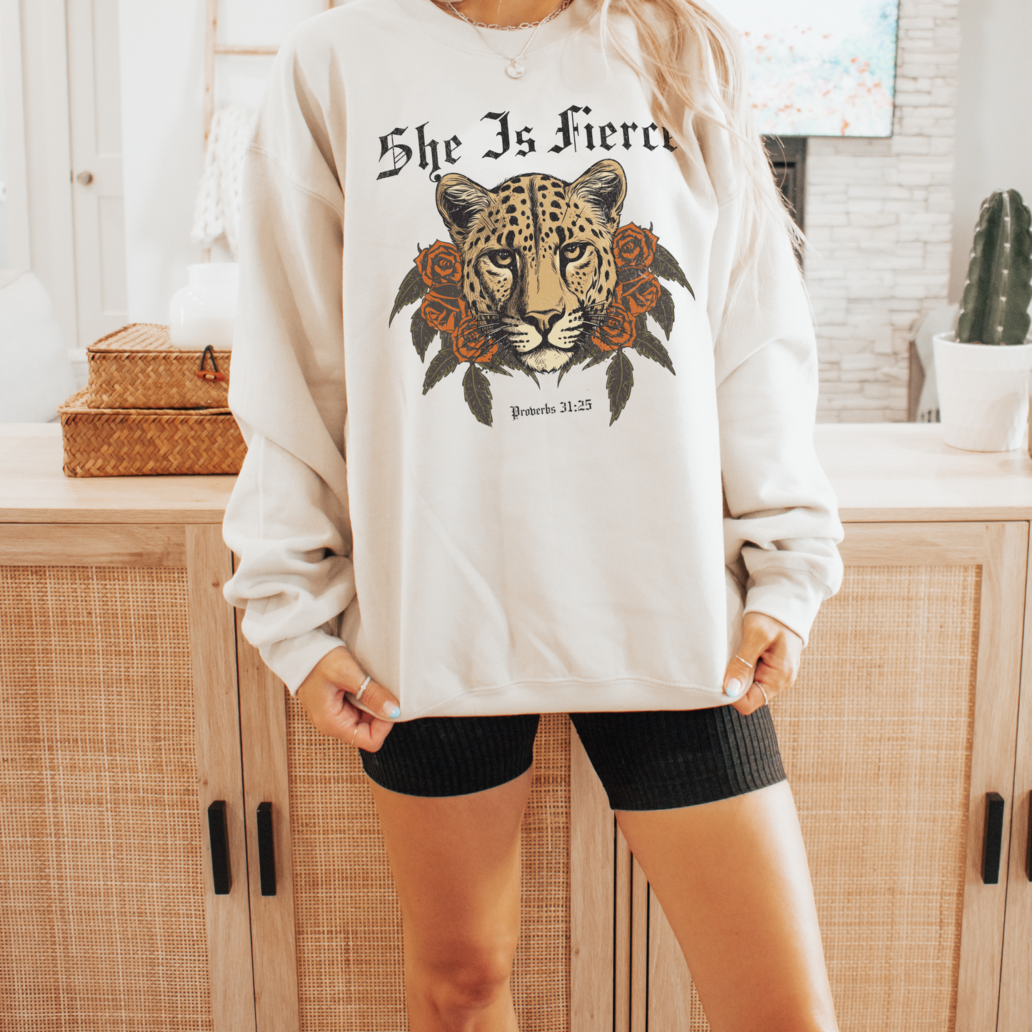 She Is Fierce Sweatshirt